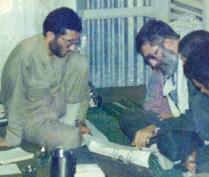 عکس/گزارش علی اصغر زارعی به رهبرانقلاب