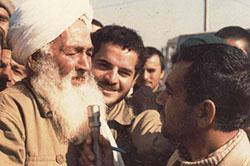 پیرمرد بسیجی 105 ساله جنگ را بشناسید ! + عکس