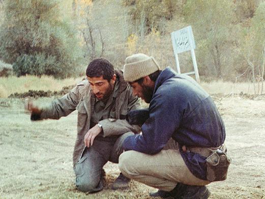 آخرین عکس یادگاری دو فرمانده لشکر 31 عاشورا