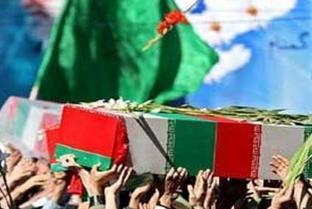 پیکر مطهر شهید بسیجی جواد زند در همدان تشییع می شود