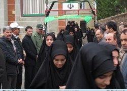 اعزام نخستین کاروان راهیان نور دانش آموزی نمین به شمالغرب کشور
