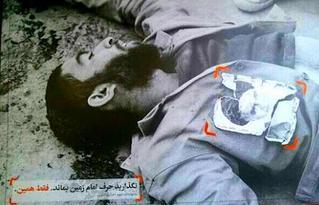 دست نوشته ای از شهید احمد رضا احدی