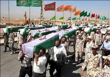 پیکر 121 شهید تازه تفحص شده وارد خاک میهن اسلامی شد