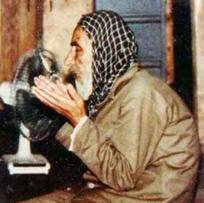 عکس/ آیت الله در لباس جنگ