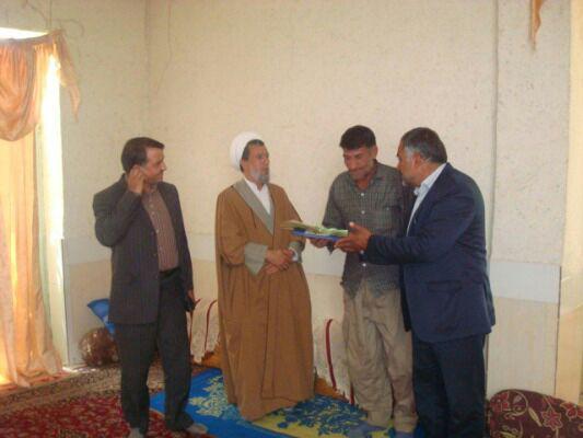 دیدار با خانواده جانبازان مروست و روستاهای تابع