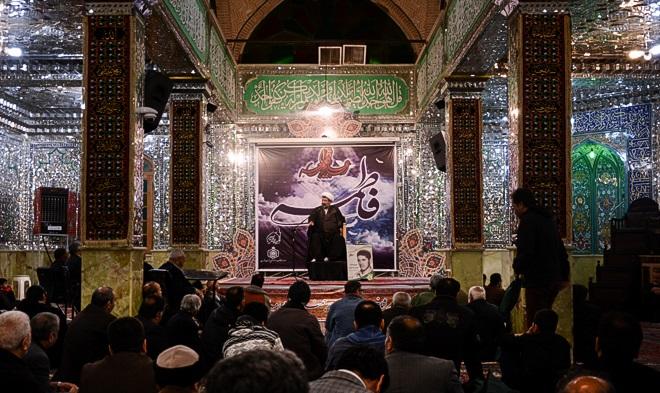 مراسم اولین سالگرد تدفین شهید صبوری