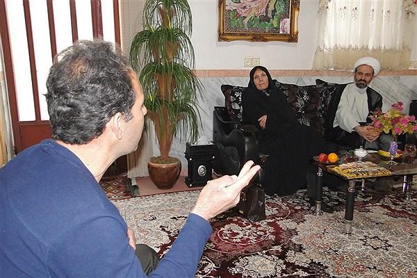 حضور سرپرست واحد گرمسار در منزل سه جانباز