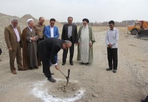 كلنگ احداث ساختمان بنیادشهید در ملارد به زمين زده شد