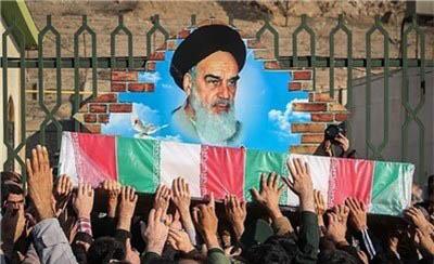 پیکر جانباز ۷۰ درصدی شیمیایی در رشتخوار تشییع می‌شود