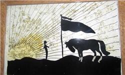 رمز و راز نقاشی یک شهید با مولایش امام حسین (ع)