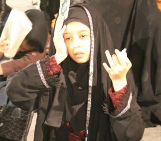 تصاویر / مراسم احیای شب قدر در گلزار شهدای همدان