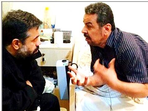 عیادت حاج محمود کریمی از یک جانباز