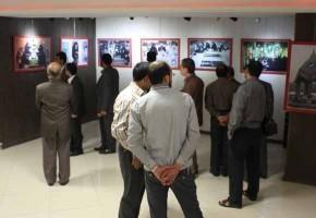 بازدید کارکنان اداره کل فرهنگ و ارشاد اسلامی قزوین از «قاب سرخ»