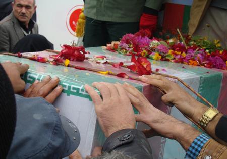 جانباز هفتاد درصد شیمیایی به خیل شهدا پیوست