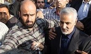 عکس/ "حاج قاسم" در حلقه مردم