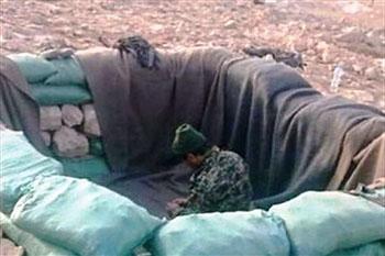 نمازخانه مدافعان حرم در خط مقدم