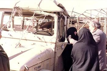 ماشینی که «برادران زین الدین» در آن شهید شدند