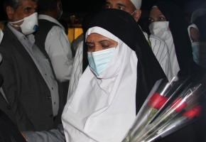 استقبال از پنج کاروان حجاج شاهد و ایثارگر استان سیستان وبلوچستان