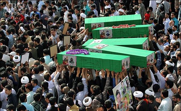 تشییع شهدای پاکستانی مدافع حرم در قم