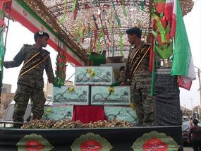  مراسم هفتمین روز تشییع پیکر شهدای گمنام دانشکده شهید بهشتی اردکان برگزار شد