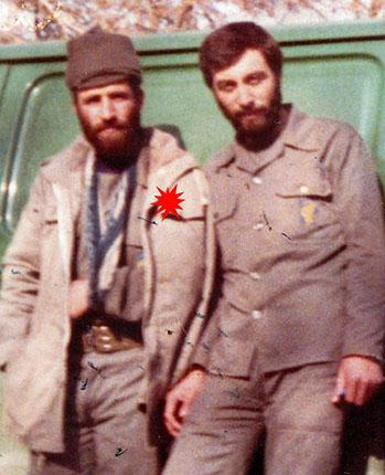 «آقا» در کنار مزار همسر «دختر شینا»