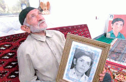 شهيدي که در حال اقامه نماز به شهادت رسيد